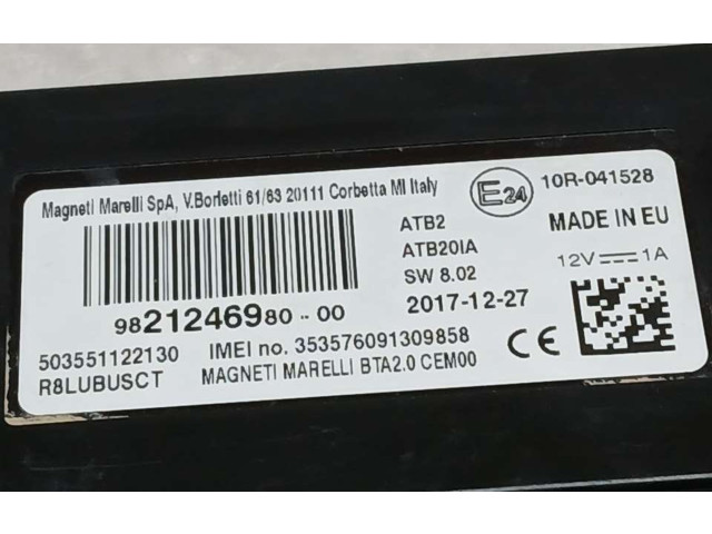 Блок управления 9821246980, MAGNETIMARELLI   Peugeot 5008