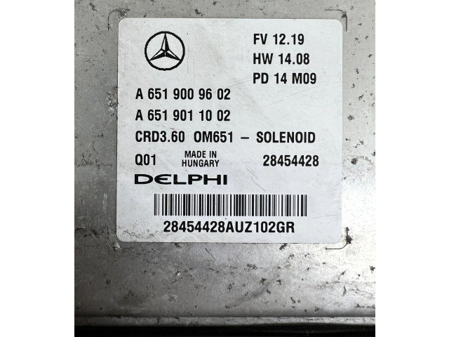 Řídící jednotka A6519009602, A6519011002 Mercedes-Benz CLA C117 X117 W117 2014