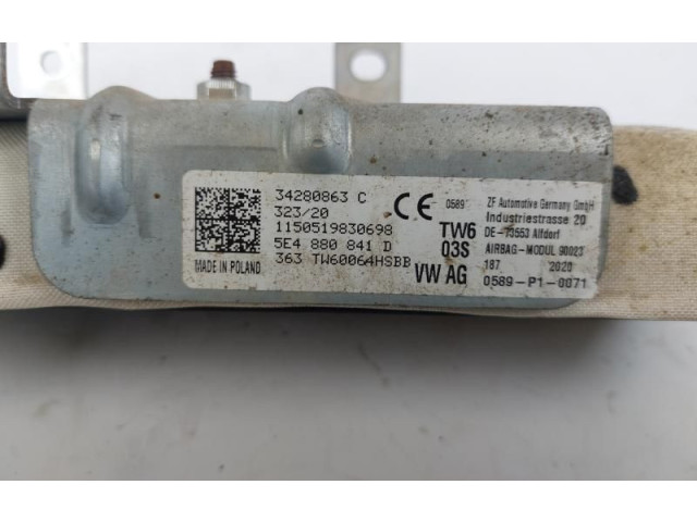 Подушка безопасности для колен 5E4880841D, 5E4880841D Skoda Octavia Mk4