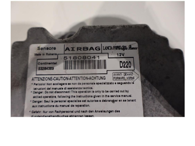 Блок подушек безопасности 51808041   Lancia Delta