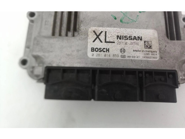Řídící jednotka 0281014859 Nissan Qashqai+2 2009