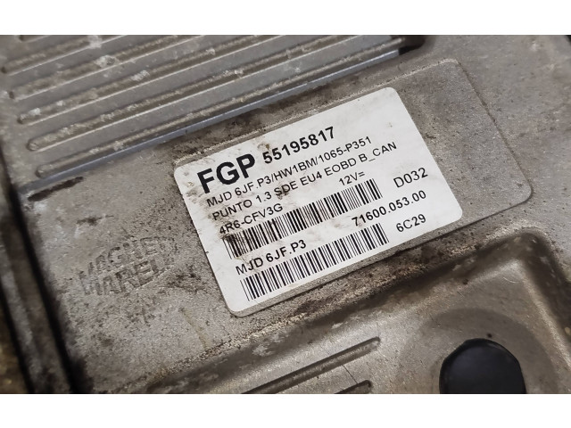 Řídící jednotka 55195817, 7160005300 Fiat Punto (188) 1999