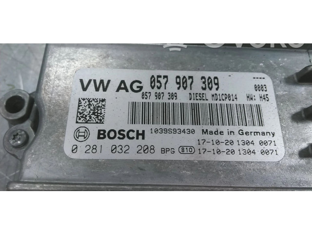Řídící jednotka 057907309, 0281032208 Audi Q7 4M 2018