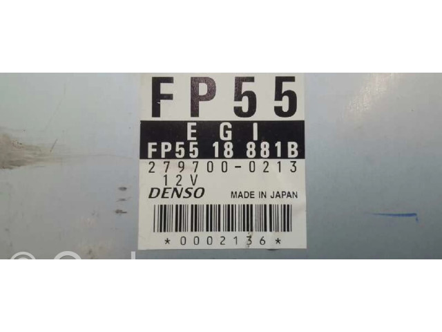 Блок управления двигателя FP5518881B, 2797000213 Mazda 323 F