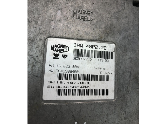 Řídící jednotka 9645989480, 9648568480 Citroen C2 2007