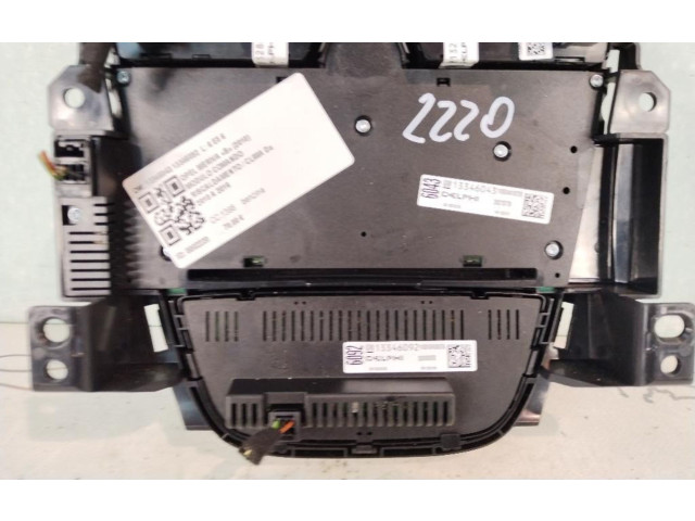 Блок управления климат-контролем 1334604313346092, 1334604313346092 Opel Meriva B