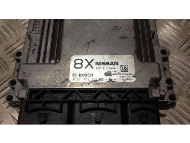 Блок управления двигателя 0281032229, 23710hx44a Nissan X-Trail T32