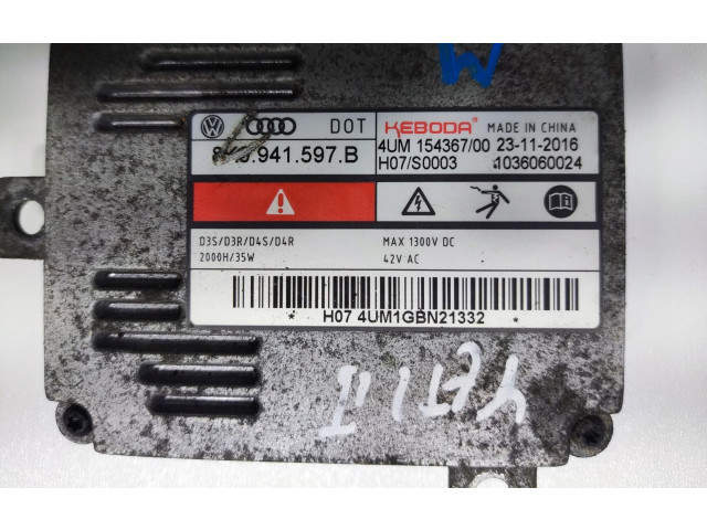 Блок управления Xenon 8K0941597B   Skoda Yeti (5L)    