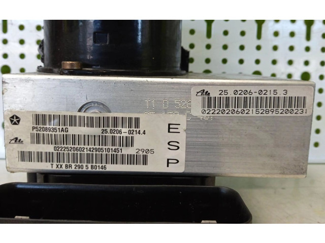 Блок АБС P52089351AG Jeep Grand Cherokee (WK) 2005 - 2010 года