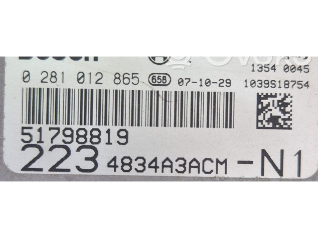 Подушка безопасности в сиденье 223B1000 Fiat Doblo