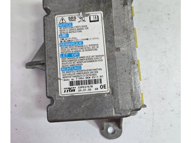 Блок подушек безопасности 77960SKNE011M1, C0PE2767W Honda CR-V