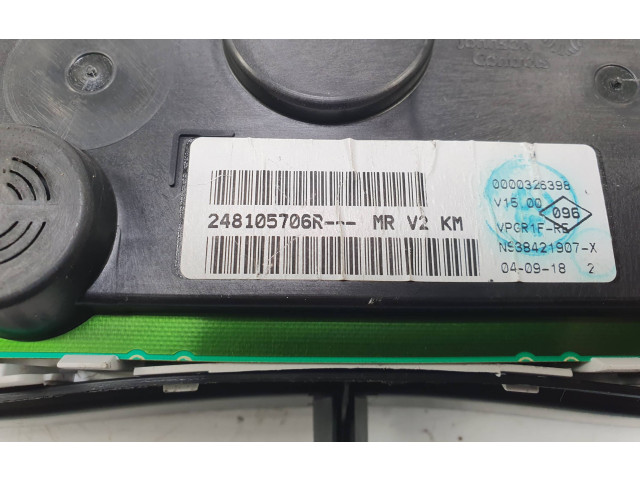 Панель приборов 248105706R Dacia Sandero