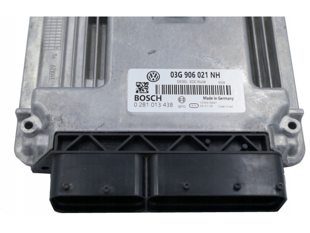 Řídící jednotka 03G906021NH, 0281013438   Volkswagen T-Roc 2015