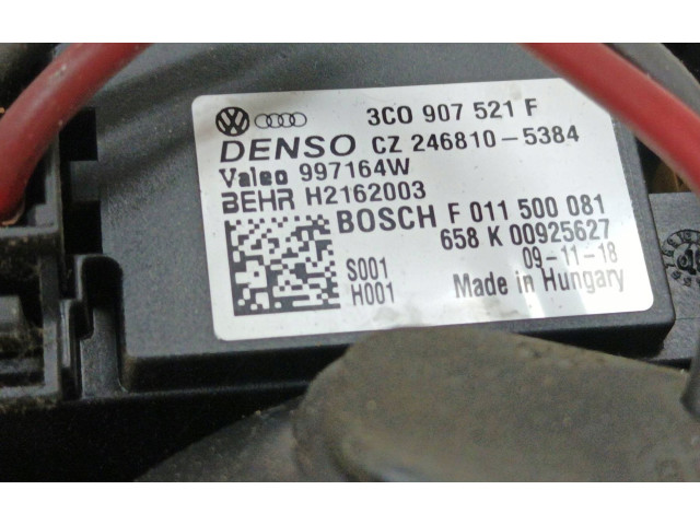 Вентилятор печки 1K1820015G, 3C0907521F Skoda Octavia Mk2 (1Z)