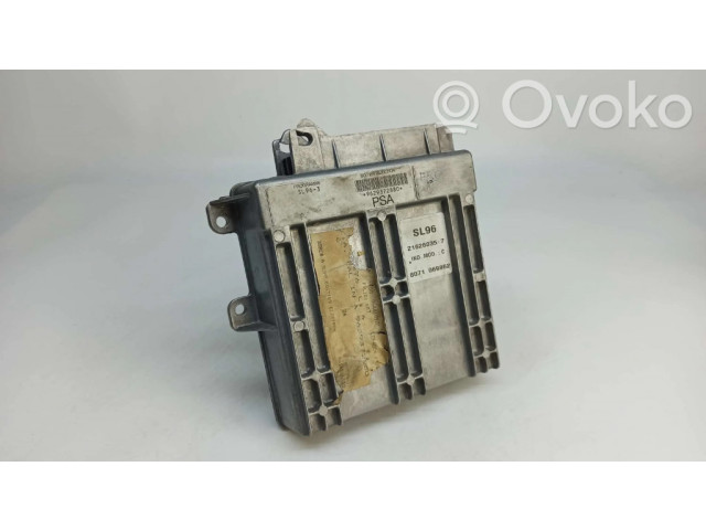 Блок управления двигателем Блок управления 216260357, 9629372880   Peugeot 406