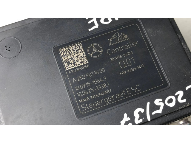 Блок АБС A2539011400, 10062533381 Mercedes-Benz GLC X253 C253 2015- года