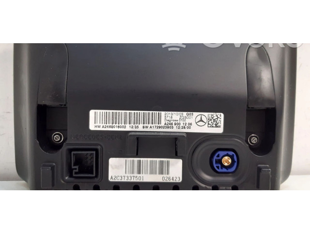 Дисплей    A2469001206, A246900120680   Mercedes-Benz A W176