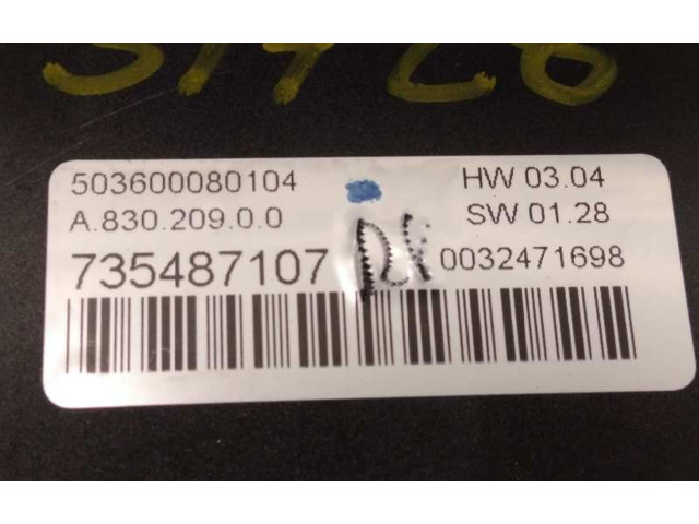 Блок управления климат-контролем 735487107 Lancia Delta III