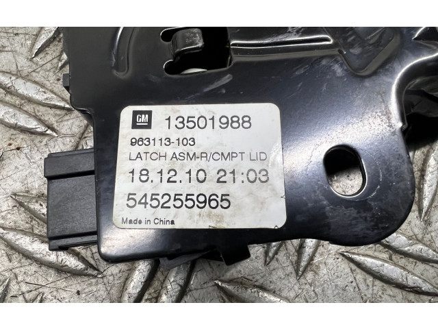 Zámek zadních dveří 13501988   Opel Insignia A 2012