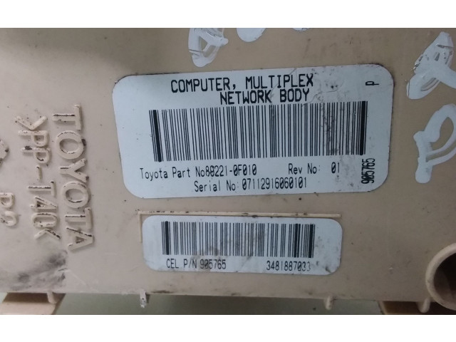 Pojistková skříňka 892210F010 Toyota Corolla Verso E121 2005