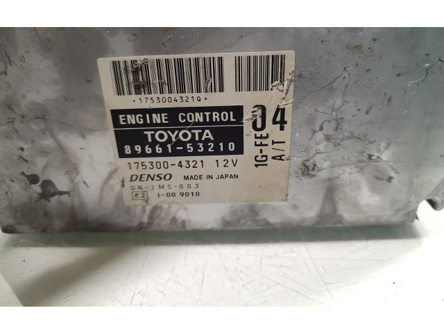 Блок управления двигателя 89661-53210, 175300-4321 Lexus IS 200-300