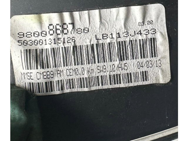 Přístrojová deska Citroen Berlingo 2013 503001315126, 9800868780