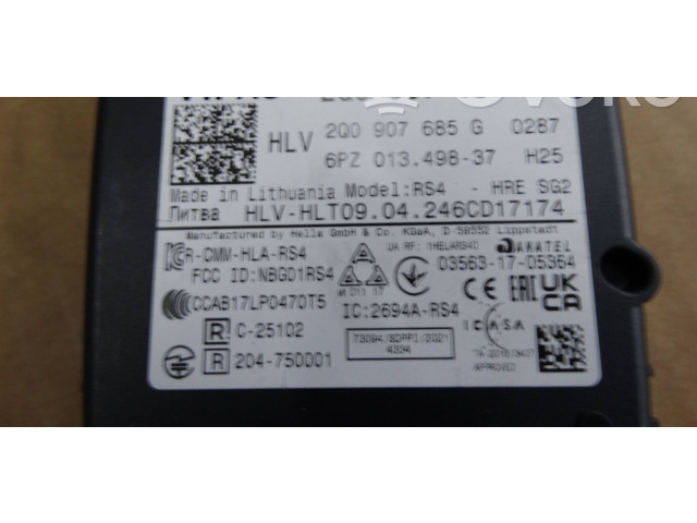 Датчик слепых зон 2Q0907685G Skoda Octavia Mk4