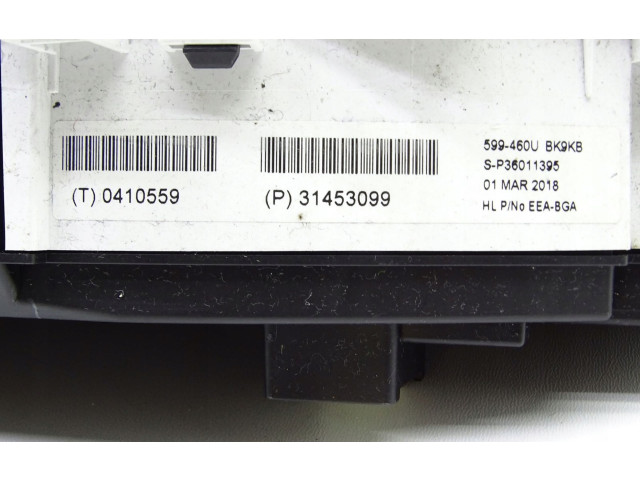 Панель приборов 31453099, 31453099 Volvo S60