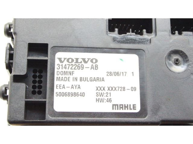 Блок управления климат-контролем 31472269   Volvo S90, V90