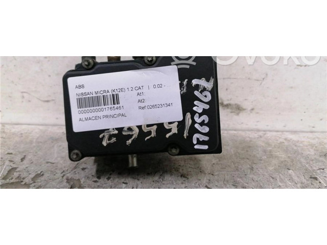 Jednotka ABS 0265231341, 0140001 Nissan Micra C+C 2003