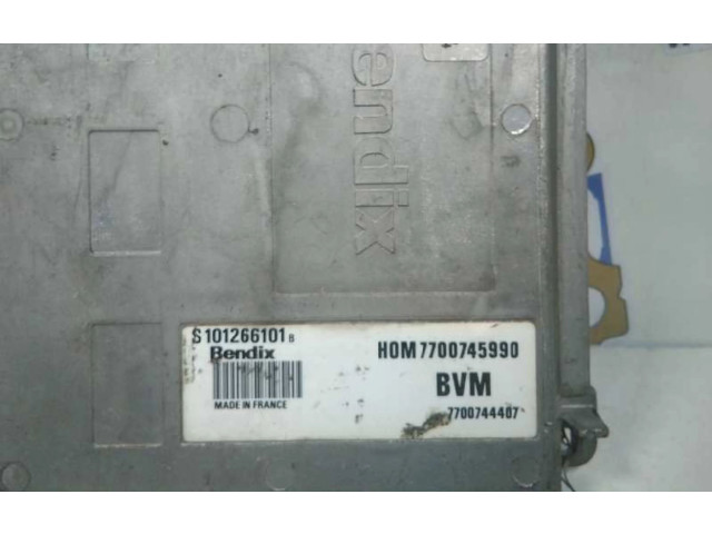 Блок управления двигателя 7700744407, 38534 Renault 21