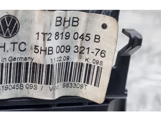 Блок управления климат-контролем 1T2819045B, 74731000 Volkswagen Caddy