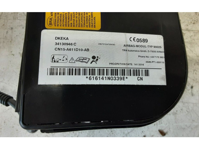 Подушка безопасности в сиденье CN15A611D10AB, CN15A611D10AB Ford Ecosport