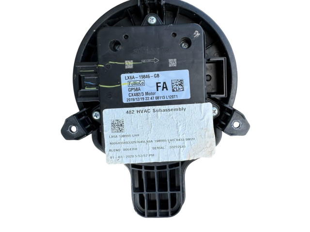 Вентилятор печки    LX6A19846GB   Ford Escape IV