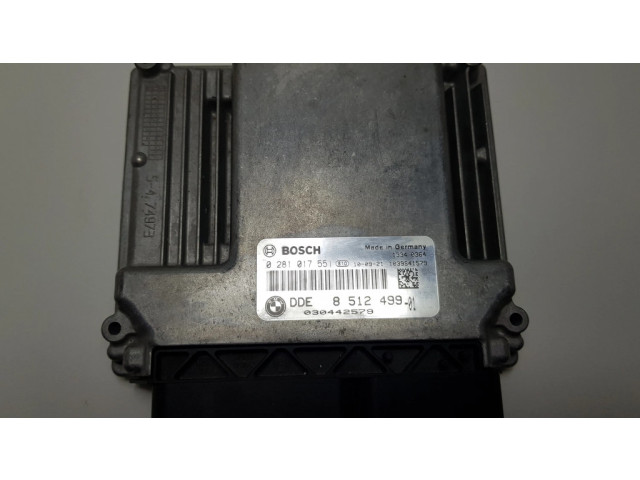 Блок управления двигателя 8512499, 0281017551   BMW X1 E84