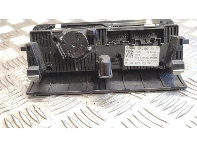 Блок управления климат-контролем 8X0820043A   Audi A1