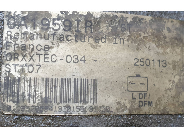 Генератор CA1959IR, 0RXXTEC034   Renault Trafic II (X83)      