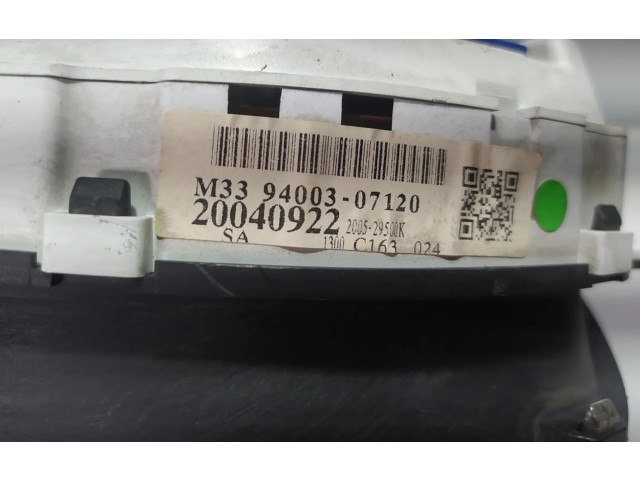 Přístrojová deska  KIA Picanto  M339400307120, CUADROINSTRUMENTOS  