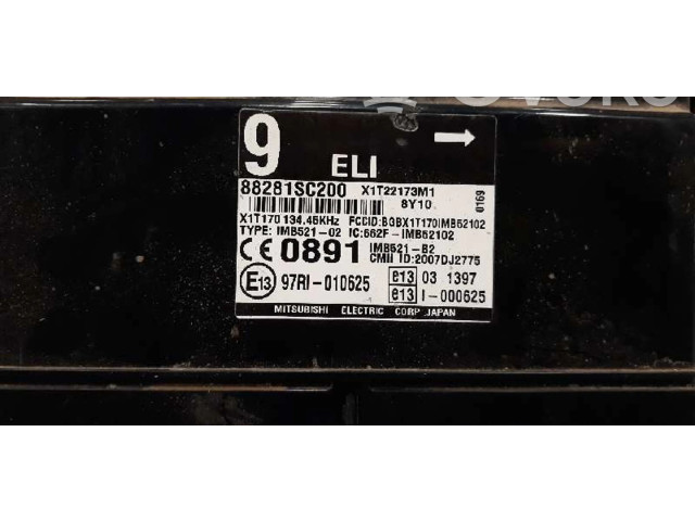 Řídící jednotka 88281SC200, X1T22173M1 Subaru Forester SH 2009