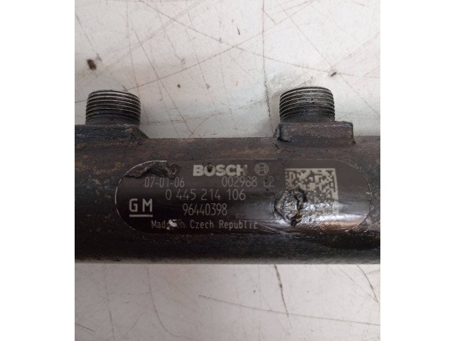 Vstřikovací lišta 96440398, 0445214106 Chevrolet Captiva