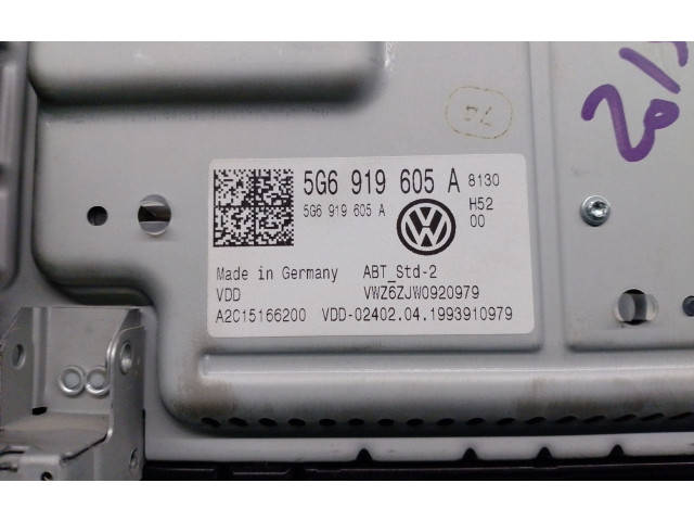 Экран дисплея вверх 5G6919605A   Volkswagen Golf SportWagen       