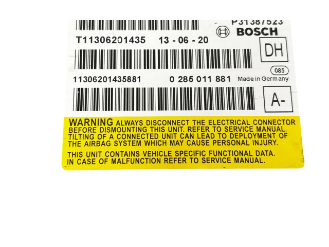 Блок подушек безопасности 31387523, 0285011881   Volvo XC60