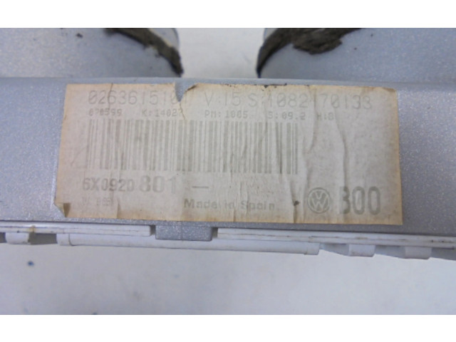 Панель приборов 6X0920801, 6X0920801   Volkswagen Lupo       