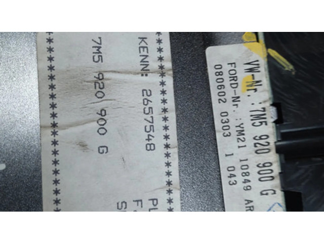 Панель приборов 7M5920900G, 110080036009 Ford Galaxy