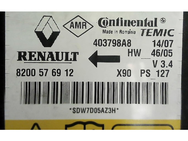 Блок подушек безопасности    Dacia Logan I