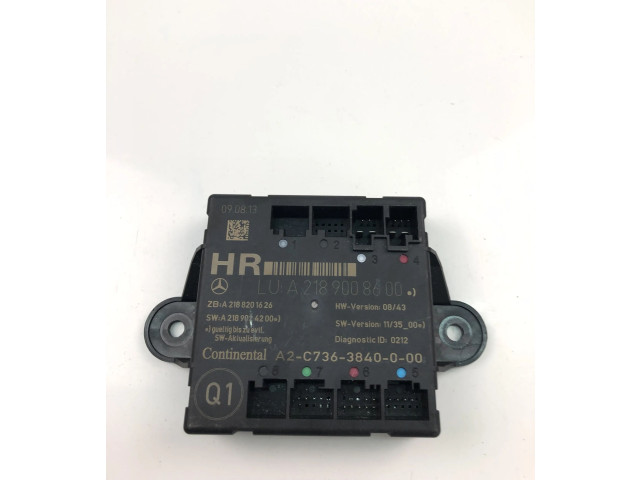Другие блоки управления / модули A2189008600    Mercedes-Benz CLS C218 X218