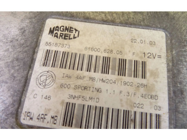 Řídící jednotka 55187373 Fiat Seicento/600 2003