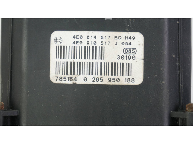 Jednotka ABS 4E0614517BQ, 4E0910517J   Audi A8 S8 D3 4E 2008