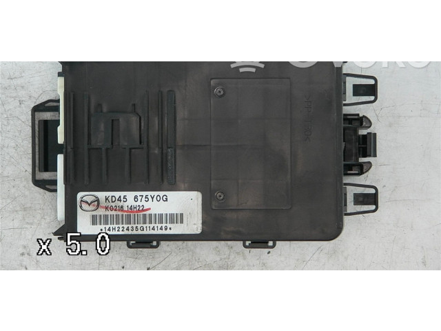 Блок управления KD45675Y0G Mazda 3 III