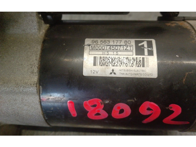 Стартер     9656317780, M000T45071ZT    Citroen C2 